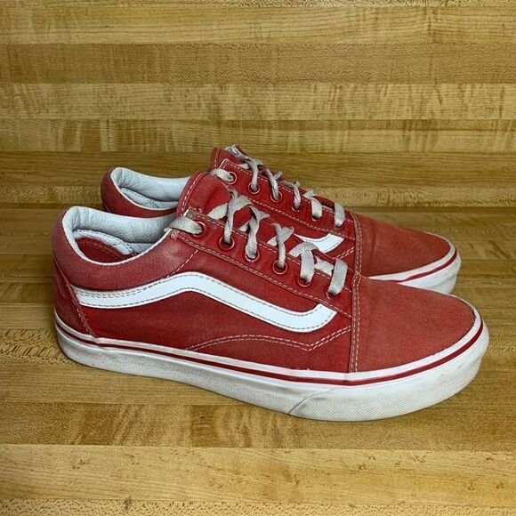 Vans Low top 721356 Women’s 7.5 Old Skool Red - Picture 1 of 8